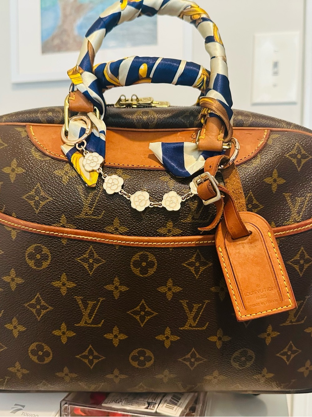 Authentic monogram Louis Vuitton Deauville - Picture 16 of 16